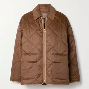 NEW Barbour Rhyhope Quilted Brown Bronze Jacket